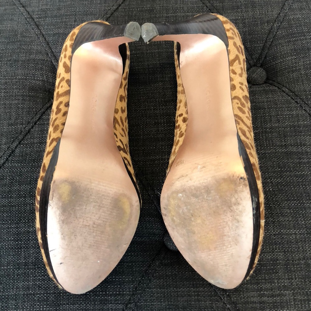 Bcbgeneration Tan Leopard Print Platform Pump - image 6